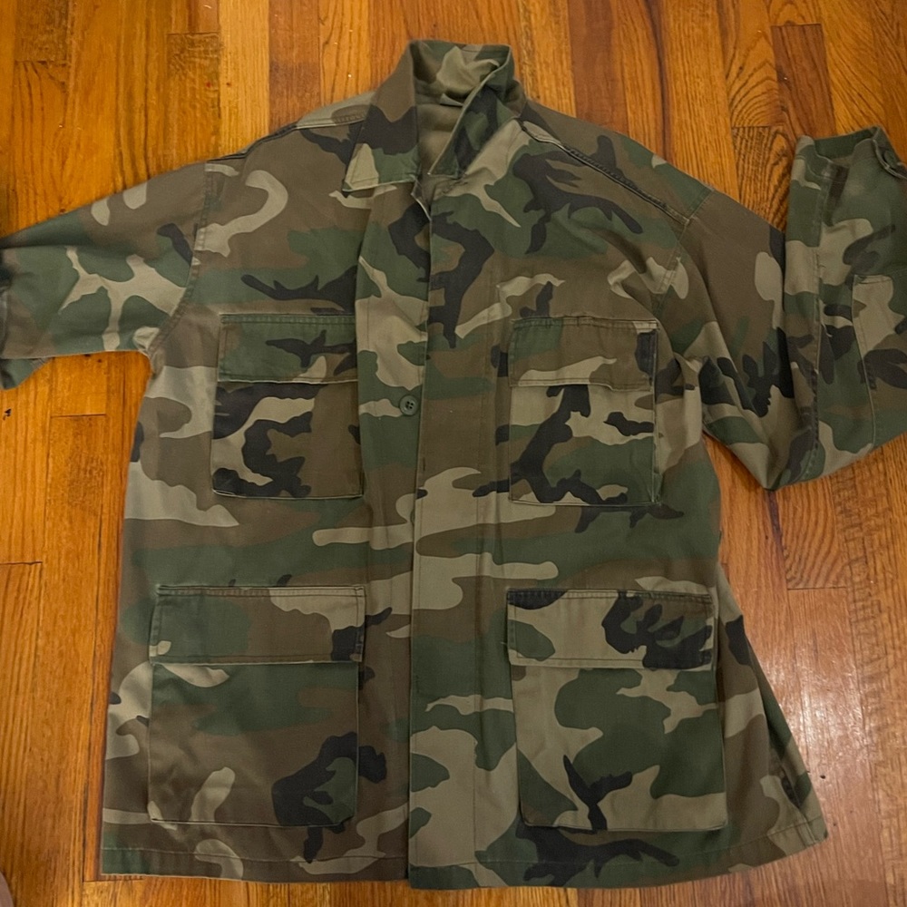 Camo Jean Jacket